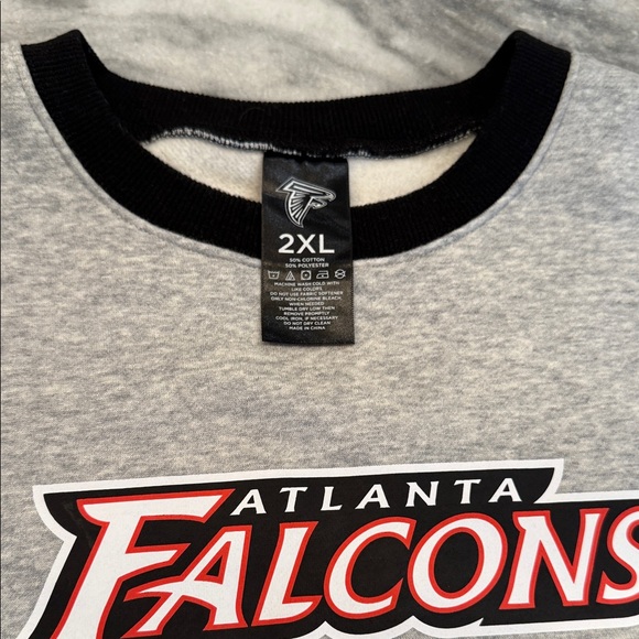 Atlanta Falcons Gray Sweater XXL - Picture 2 of 4